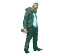 RoaQinFo Miniature Street Biker Figurine at 1/64 Scale, Ornament for Dioramas And Micro- Made of Resin, Ideal for Architecture, Take the bottle