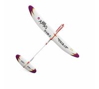 RoaQinFo Model Aircraft P1B-1 Glider Plane Kit DIY Assembly Toy Aerodynamic Educational Airplane Upgraded Design Improved Glide, P1B-1 Big Sky Patrol Improved Version Level 1 Rubber Band Plane