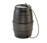 RoaQinFo Outdoor Storage Container Rain Barrel Water Collector Tank Cistern With Linking Port And Mesh Built From Polypropylene Suitable for garden irrigation landscaping rainwater harvesting