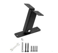 RoaQinFo Pergola Support Bracket Adjustable Post Support Roof Beam Bracket Stainless Steel Resistant Finish with Screws Wrench Stable Attachment Suitable for Deck Patio pergola