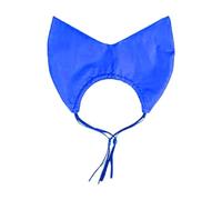 RoaQinFo Pet Swimming Cap, Cat And Dog Swimming Cap, Costume Hat, Elastic Band, Head Covering, blue