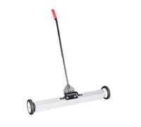 RoaQinFo Pick Up Sweeper Iron Chip Collector Cart Metal Cleaning Pickup Hand Push Adjustable Handle Design Suitable for Home Garages Industrial Wo, 36 Inch
