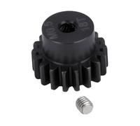 RoaQinFo RC Pinion Gear with Screw, Installable Upgrade Replacement for 1/18 And 1/24 Scale Remote-controlled Vehicles, Hobby DIY Accessory, 18T