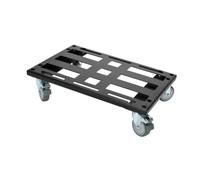 RoaQinFo Rolling Stand Heavy Duty Rolling Modular Tool Storage Cart Base Core Wheels Casters Metal Sturdy Smooth Mobility Space Saving Suitable, 1.5inch Casters