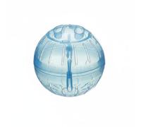 RoaQinFo Small Exercise Ball Designed as Hamster Exercise Sphere Lightweight Cage Toy with PP Daily Activity Gear for Pets Suitable for Indoor Play Exercise Routine 12cm, Blue