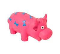RoaQinFo Squeaky Dog toy, Cute And Lightweight Toy, Interactive Puppy Toy, Training, Play, Hunting, Biting, Rose Red