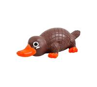 RoaQinFo Squeaky Interactive Toy, Toy for Dogs, Chewing, Playing, Running, Cute Training, for Aggressive Chewers, Toy, Brown