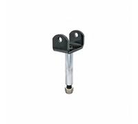 RoaQinFo Stand Utility Vehicle Spindle Assembly Axle Pin Steering Component Metal Body Sturdy Shaft Design steering response reduces looseness suitable for mechanics stability maintenance