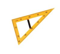RoaQinFo Teaching Aid: Large Ruler, Set Square, Measuring Instrument and Geometry Tool in Design for Daily Use by Teachers, 60 Degree Triangle