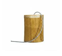 RoaQinFo Therapy Drum Bamboo Handheld Percussion Spring Drum Rumble Tube Shaker Can Shape For Calming Atmosphere And Creative Sound Exploration Suitable for, L Size