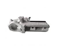 RoaQinFo Trailer Coupling Tow Ball Coupler Hitch Coupler Socket Coupling With Ball Capture Lock And Bolt Hole Fitment In Heavy Duty Metal suitable for trailer, Type A, 2600 Kg Load Capacity