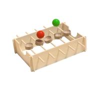 RoaQinFo Wooden Rolling Ball Puzzle Game for Kids, Smart Puzzle for Boys And Girls, Bar