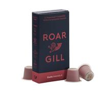 Roar Gill Exotic Peru 10 Compostable Coffee Pods, compatible with Nespresso Original Machines - Intensity Level 6 - Crisp acidity, floral aromas, rich sweetness - 100% Plastic-Free & Home Compostable