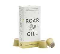 Roar Gill Limited Edition Kivu 60 Compostable Coffee Pods, Compatible with Nespresso Original Machines - Intensity Level 5-100% Plastic-Free & Home Compostable