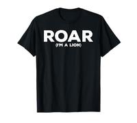 Roar I'm A Lion Funny Halloween Costume T-Shirt