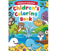 Roar & Splash: A Forest and Ocean Kids Coloring Book: Explore, Learn and Color Animals from the Woods to the Waves