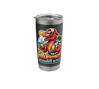 Roar Sting Dinosaur Funny Summer Beach Meme Stainless Steel Insulated Tumbler