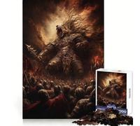 Roaring Conqueror 1000 Piece Jigsaw Puzzle for Teenagers Enhance Recall Family Bond Exact Edge Thoughtful Gift (38x52cm)