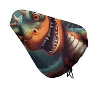 Roaring Dragon Bike Seat Rain Cover Waterproof Dustproof Bikes Saddle Cushion Soft Bicycle Seat Pad Covers with Drawstring for Men Women