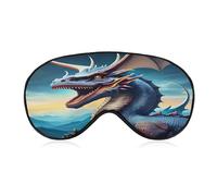 Roaring Dragon Sleep Mask Eye Mask Eye Masks for Sleep Sleep Masks for Women Men Travel Eye Mask Adjustable Sleeping Mask Sleep Mask Blackout Cute Sleep Mask