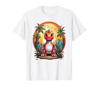 Roaring Fun: Kids T Rex Dinosaur Robot Brachiosaurus Dino UK T-Shirt