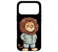 Roaring Giggles: Lion in Pajama Costume for Sleepy Lovers Case for iPhone 17 Pro Max