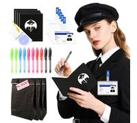 Roaring Good Time Detective Party Favors Birthday Supplies Spy Detective Glasses Pass Card Envelope Sticker Boys Goodie Bag Stuffer Filler