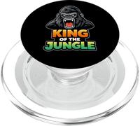 Roaring Gorilla Jungle Graphic Design PopSockets PopGrip for MagSafe