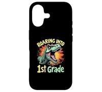 Roaring into 1st Grade Fun Dinosaur T-Rex Roar, School Case for iPhone 17