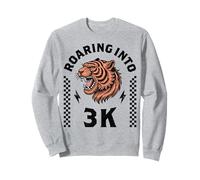 Roaring Into 3K Tiger I’m Ready for 3K Boy Girl Kid Funny K3 Sweatshirt