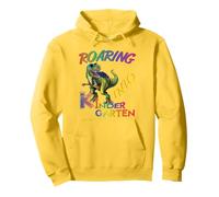 Roaring into Kindergarten Dinosaur Kids Day Back to School Pullover Hoodie