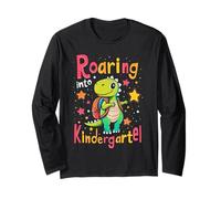 Roaring Into Kindergarten Dinosaur Kindergarten Long Sleeve T-Shirt