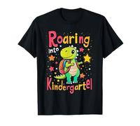 Roaring Into Kindergarten Dinosaur Kindergarten T-Shirt