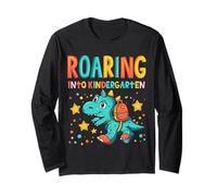 Roaring INTO Kindergarten Dinosaur Long Sleeve T-Shirt