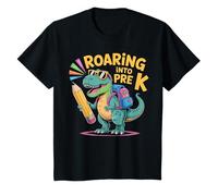 Roaring Into PreK Dinosaur School Fun T-Shirt