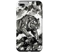 Roaring Japanese Tiger Tora Sumi-e Ink Art Case for iPhone 7 Plus/8 Plus