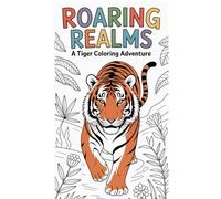 Roaring Realms A Tiger Coloring Adventure: Over 30 Majestic Designs for All Ages: Unleash Creativity & Find Calm with Powerful Big Tiger, Adorable Cubs, and Jungle Scenes for Stress Relief & Fun