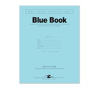 ROARING SPRING Recycled Exam Blue Books, 50 School Examination Booklets, 11" x 8.5", 8 Sheets/16 Pages, Wide-Ruled with Margin Student Testbook, Made in USA