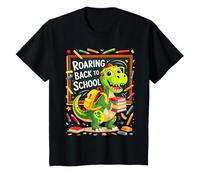 Roaring T-Rex Dinosaur Back to School Style for Kids Boys T-Shirt