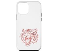 Roaring Tiger Graphic Vintage Feline Fashion Art Case for iPhone 12 mini