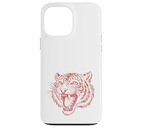 Roaring Tiger Graphic Vintage Feline Fashion Art Case for iPhone 13 Pro Max