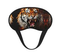 Roaring Tiger Sleep Eye Mask for Women Men Soft and Comfortable Sleep Mask Blackout Sleeping Eye Cover for Travel Yoga Nap Shift Work