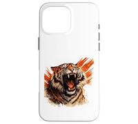 Roaring Tiger Untamed Power Art Case for iPhone 16 Pro Max