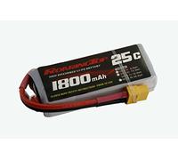 RoaringTop 3S 1800mAh 11.1V 25C LiPo Battery Soft Case Battery with XT60 Plug For RC Car EDF Helicopters Boats
