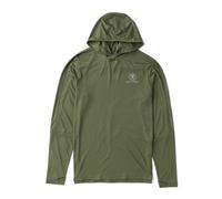 ROARK | Alta Elite Trail Hood | UPF Hooded Running Top | Light Military M