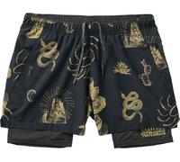 Roark - Lightweight compression shorts - Bommer 3.5" Onyx for Men - Size S - Black Black S