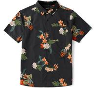 Roark - Lightweight organic cotton shirt - Journey SS Woven Onyx for Men - Size M - Black Black M