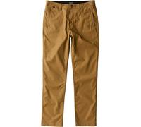 Roark - Organic cotton pants - Layover Pro Traveler Pant Dark Khaki for Men - Size S - Brown Brown S