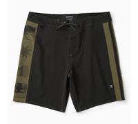 Roark | Passage Panel | Performance Boardshorts | Black/Olive 31"