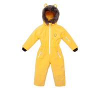 Roarsome Cub The Lion fur-trimmed ear-detail snowsuit - Yellow 1-2